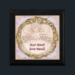 Boîte À Souvenirs Cherub Heart Angel boîte cadeau mariage<br><div class="desc">Boîte cadeau mariage Cherub Heart Angel, vêtements Mariages, t-shirts Mariages, cadeaux de mariage par ArtMuvz Illustration. Correspondant douche de nage Mariage personnalisable, réception, drap de répétition. Célébrez votre amour dans le style avec nos designs mariages, Parfait pour la mariée, mariée, mariage et invités. Vous pouvez personnaliser avec vos noms ou...</div>