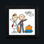 Boîte À Souvenirs Chiffre T-shirts et cadeaux de bâton de lune de<br><div class="desc">Collez la figure T-shirts de jeunes-mariés de mariage,  tasses,  cartes,  autocollants,  magnet,  sacs fourre-tout,  souvenirs,  porte - clés,  sets de table,  les classeurs,  et plus en comportant un chiffre jeunes mariés de bâton qui s'embarquent sur leur lune de miel après avoir été marié !</div>
