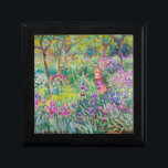 Boîte À Souvenirs Claude Monet - Le jardin d'Iris à Giverny<br><div class="desc">Jardin d'Iris à Giverny / Jardin d'Artiste à Giverny - Claude Monet,  1899-1900</div>