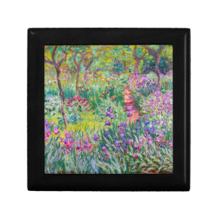 Boîte À Souvenirs Claude Monet - Le jardin d'Iris à Giverny