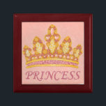 Boîte À Souvenirs Couronne princesse juive par Chariklia Zaris<br><div class="desc">Connais une princesse dans ta vie qui mérite une couronne ? Puis achetez cette impression chez Chariklia Zarris. Il est orné d'une magnifique couronne de bijoux avec le mot "princesse" en dessous. Un cadeau fantastique pour le pourcentage de votre vie!</div>