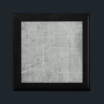 Boîte À Souvenirs Croquis de Chicago City Map<br><div class="desc">Croquis de Chicago City Map. Artiste : Vision Studio. ID d'image : 64744Z.</div>