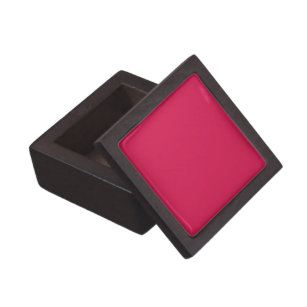 Boîte À Souvenirs De Première Qualité Bouton à lèvres (couleur solide) Crimson