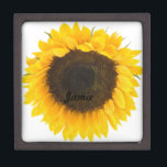 Boîte À Souvenirs De Première Qualité Cadeaux de tournesol<br><div class="desc">Cadeaux de tournesol</div>
