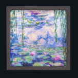 Boîte À Souvenirs De Première Qualité Claude Monet - Nymphéas / Nymphéas 1919<br><div class="desc">Nymphéas (W.1852) - Claude Monet,  Huile sur toile,  1916-1919</div>
