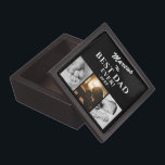 Boîte À Souvenirs De Première Qualité Moderne Meilleur papa Jamais Père`Jour Keepsaké 3<br><div class="desc">Black moderne Meilleur papa Jamais Père`s Day Keepsaké boîte cadeau avec 3 Collage photo et le nom de papa. L'arrière - plan est noir. Personnalisez avec trois photos,  le nom du père et l'année. Un cadeau parfait pour un père,  un nouveau père ou un grand-père.</div>