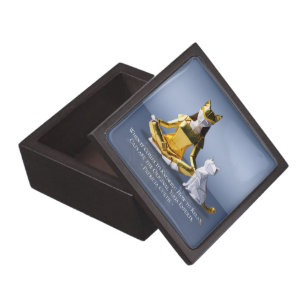 Boîte À Souvenirs De Première Qualité Origami Gold Foil Yoga Méditer Catwoman and Cat