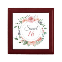 Élégant rose rose rouge sucré 16