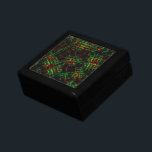 Boîte À Souvenirs Elliptique détruit, lignes haut flashvert à rouge<br><div class="desc">Kaleidoscope que j'ai découpé des parties et collé sur d'autres, mais pas satisfait du résultat simple, je l'ai soumis à inversion de couleur et effets de sculpture pour accentuer les couleurs et donner un peu de "vie rustique", il a obtenu un ton qui ressemble à un métal brut ou du...</div>