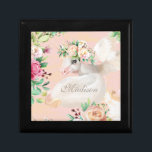 Boîte À Souvenirs Fille Chic Aquarelle Florale Unicorne Personnalisé<br><div class="desc">Ce design moderne présente une jolie licorne avec une couronne de fleurs d'aquarelle. Personnalisé avec votre nom en modifiant le texte dans la zone de texte fournie. #unicorns #unicorn #unicornparty #unicornlove #unicornsarereal #unicornlover #unicornlife #unicornlovers #unicornlovers #love #unicornthings #nonocarndream #unicornvibes #unicornstyle #loveunicorns #cute #unicorngirl #unicorngirl #unicornunicornunicornunicorn magie #petite entreprise #iloveunicorns #unicornday...</div>