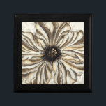 Boîte À Souvenirs Flowerhead Fresco sur Tan Arrière - plan<br><div class="desc">Une grande tête de fleurs compose la majorité de cette fresque. Posé sur un arrière - plan bronzé,  le morceau est très rustique. Cela ferait un joli ajout à n'importe quelle maison!</div>