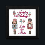Boîte À Souvenirs Holiday Nutcracker<br><div class="desc">You are viewing The Lee Hiller Design Collection. Appareil,  Venin & Collectibles Lee Hiller Photofy or Digital Art Collection. You can view her her Nature photographiy at at http://HikeOurPlanet.com/ and follow her hiking blog within Hot Springs National Park.</div>