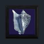 Boîte À Souvenirs Indigo Shells I<br><div class="desc">Marine</div>