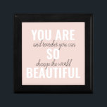 Boîte À Souvenirs Inspiration Vous Êtes Si Belle Citation Positive<br><div class="desc">Inspiration Vous Êtes Si Belle Citation Positive</div>