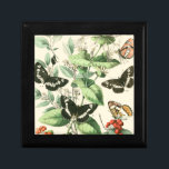 Boîte À Souvenirs Jardin des papillons et des fleurs<br><div class="desc">Une belle scène de jardin avec papillons et fleurs. Idyllique dans sa présentation,  c'est une grande impression à mettre dans votre maison. Commandez cette création Vision Studio dès aujourd'hui !</div>