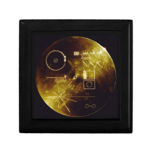 Boîte À Souvenirs Le disque d'or de Voyager