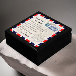 Boîte À Souvenirs Lettre vintage À Mon Fils Keepsaké Boîte Cadeau<br><div class="desc">Treasure a life of memories with the "Personalized Vintage Letter To My Son Keepsaké Gift Box" Plus qu'une simple boîte, c'est un voyage dans le temps, rempli d'amour et d'héritage. Pour le fils qui tient une place spéciale dans votre coeur, offrez un trésor qu'il chérira pour toujours : Boîte artisanale...</div>