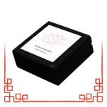 Boîte À Souvenirs logo de bijouterie de marque Lotus flower<br><div class="desc">Logo minimaliste d'art en ligne et boîte à bijoux avec slogan pour les bijoutiers avec logo impérial de fleur de lotus rouge. Vous pouvez le refaire en ajoutant votre propre logo,  votre propre nom commercial et votre propre slogan.</div>