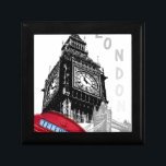 Boîte À Souvenirs Londres<br><div class="desc">Londres Big Ben Tower Bridge Téléphone</div>