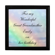 Magnifique personnalisation Grand Grand-mère Anniv