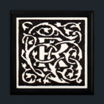 Boîte À Souvenirs Monogramme vintage R Art Nouveau<br><div class="desc">Art nouveau Letters - Monograms From the Arts & Crafts Movement Cette lettre R est un joli monogramme robuste R créé en 1901, et publié dans un ensemble de livres. Le monogramme R est entouré d'un magnifique motif de vigne dessiné à la main, très dans le style des motifs Art...</div>
