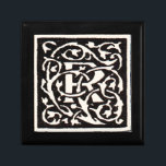 Boîte À Souvenirs Monogramme vintage R Art Nouveau<br><div class="desc">Art nouveau Letters - Monograms From the Arts & Crafts Movement Cette lettre R est un joli monogramme robuste R créé en 1901, et publié dans un ensemble de livres. Le monogramme R est entouré d'un magnifique motif de vigne dessiné à la main, très dans le style des motifs Art...</div>