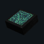 Boîte À Souvenirs Mosaïque verte noire avec couleur partiellement en<br><div class="desc">Mosaïque où le noir et le vert prédominent avec des taches qui restent des couleurs qui ont été enlevées. - Cette image a des parties transparentes, donc, en utilisant les options d'édition sur le site, vous pouvez modifier la couleur noire des lignes qui séparent les tuiles de la mosaïque ;...</div>