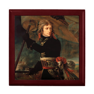 Boîte À Souvenirs Napoléon Bonaparte au pont à la bataille d'Arcole