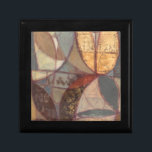 Boîte À Souvenirs Peinture Abstraite de feuilles florales par Norman<br><div class="desc">Des motifs Abstraits de feuilles florales peuplent ce tableau de Norman Wyatt. La coloration foncée de la pièce aide les portions dorées à s'ouvrir encore plus,  ajoutant de la vie à l'oeuvre. Cela ferait un grand cadeau à quelqu'un qui aime l'art contemporain !</div>
