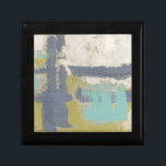 Boîte À Souvenirs Peinture moderne pour la libre expression<br><div class="desc">Cette peinture moderne de la liberté d'expression a été créée par Megan Meagher. Des touches violettes,  bleu clair et blanc recouvrent un arrière - plan de vert clair. Obtenez une copie de cette impression dès aujourd'hui !</div>