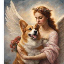 Personnalisé Pembroke Corgi Memorial Keepsaké