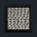 Boîte À Souvenirs Pierre - gouttes<br><div class="desc">Pierre VI de Chariklia Zarris. Motif avec des formes répétitives comme des gouttes de déchirure.</div>