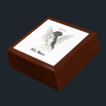Boîte À Souvenirs Pointeur noir et blanc allemand<br><div class="desc">Il y en a qui apportent une lumière si grande au monde, que même après leur disparition, leur lumière demeure. Laissez une boîte à saké doux apporter le confort à votre coeur lourd pendant que vous prenez un moment pour vous souvenir de votre cher pointeur noir et blanc allemand courte....</div>