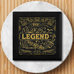 Boîte À Souvenirs Retraite vintage Black Gold Legend<br><div class="desc">Célébrez la retraite avec style avec notre Vintage Black Gold Cette légende a retraité boîte cadeau retraite. Un souvenir d'une retraite heureuse !</div>