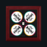 Boîte À Souvenirs Succès et prospérité Bindrune Boîte à outils<br><div class="desc">Ce design Bindrune combine les influences de l'ancien Aîné puissant Futhark Runes pour assurer le succès, la prospérité et le progrès assuré. Les runes sont utilisées depuis l'Antiquité comme un moyen de divination, d'envoyer des messages, d'élever le pouvoir et comme des outils spirituels. Ces symboles d'un alphabet sacré sont associés...</div>