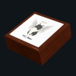 Boîte À Souvenirs Sympathie de chat Tuxedo Ragamuffin<br><div class="desc">Il y en a qui apportent une lumière si grande au monde, que même après leur disparition, leur lumière demeure. Laissez une boîte à saké doux apporter le confort à votre coeur lourd pendant que vous prenez un moment pour vous souvenir de votre chatte domestique à cheveux moyens noir et...</div>