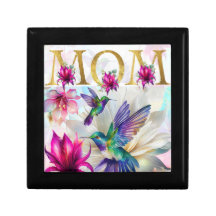 Vibrant maman colibri