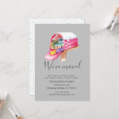 boîte aux lettres de vacances Moving Faire-part Ca (Devant/Arrière en situation)