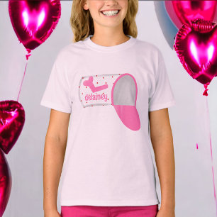 Boîte aux lettres T-shirt fille Saint Valentin