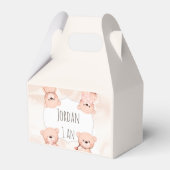 Boite cadeau Baby shower Teddy bear ours (Arrière)