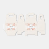 Boite cadeau Baby shower Teddy bear ours (Déplié)