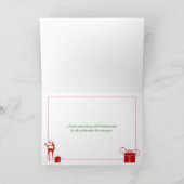 Boîte-cadeau de Faux de la carte | de vacances de (Intérieur)