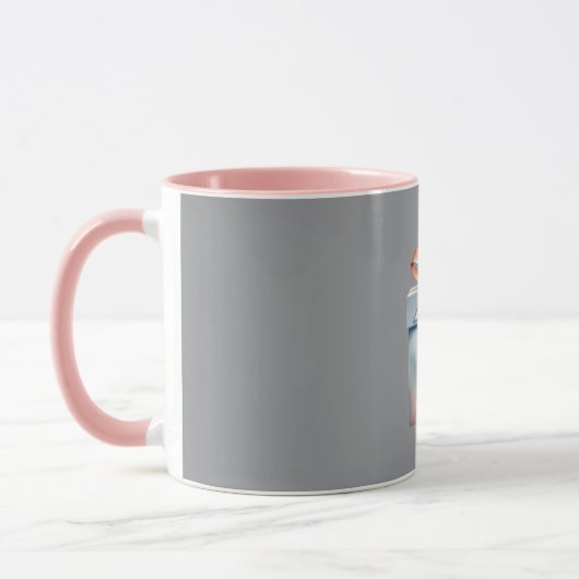 Boîte cadeau de Noël Mug (Gauche)