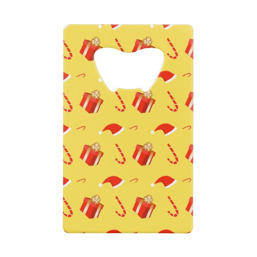 Boîte cadeau de Noël sucre de canne chapeau de Noë (Devant)