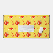 Boîte cadeau de Noël sucre de canne chapeau de Noë (Clavier et souris)