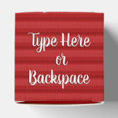 Boite cadeau en laine d'hiver Boîtes de vacances p (Haut)