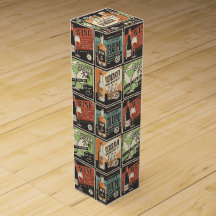 Barre d'apparence vintage Carreaux de boisson
