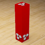 Boite Cadeau Pour Bouteille De Vin Boîte-cadeau chanceuse de vin de matrices<br><div class="desc">Conception graphique de matrices chanceuses. Perfectionnez pour la nuit de casino, thème de Las Vegas, joueur, nuit de jeu. Bunco et plus. Ajoutez votre propre texte pour personnaliser avec un nom de groupe, le nom, l'événement et plus. Changez la couleur d'arrière - plan pour adapter votre propre style de couleur....</div>