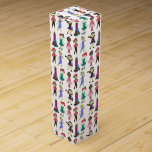 Boite Cadeau Pour Bouteille De Vin Classe Danse Ballet Tap Jazz Lyrical Acro Dancers<br><div class="desc">Le design original, illustré à la main et "classe de danse" avec stylo et encre, comprend une rangée de jolies danseuses de dessins animés. Les styles de danse montrés comprennent le jazz, la musique acro, le tap, le ballet, l'hip hop et le lyrique. Parfait pour votre danseuse préférée, studio, enseignant...</div>