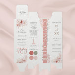 Boite Cadeau Pour Bouteille De Vin Détails de la servante d'accueil rose pâle<br><div class="desc">Cette boîte à vin Blush Pink Floral Bridesmaid Details est parfaite pour offrir à votre mariage tous les détails du grand jour. Vous pouvez customiser ce design plus loin pour présenter vos couleurs.</div>